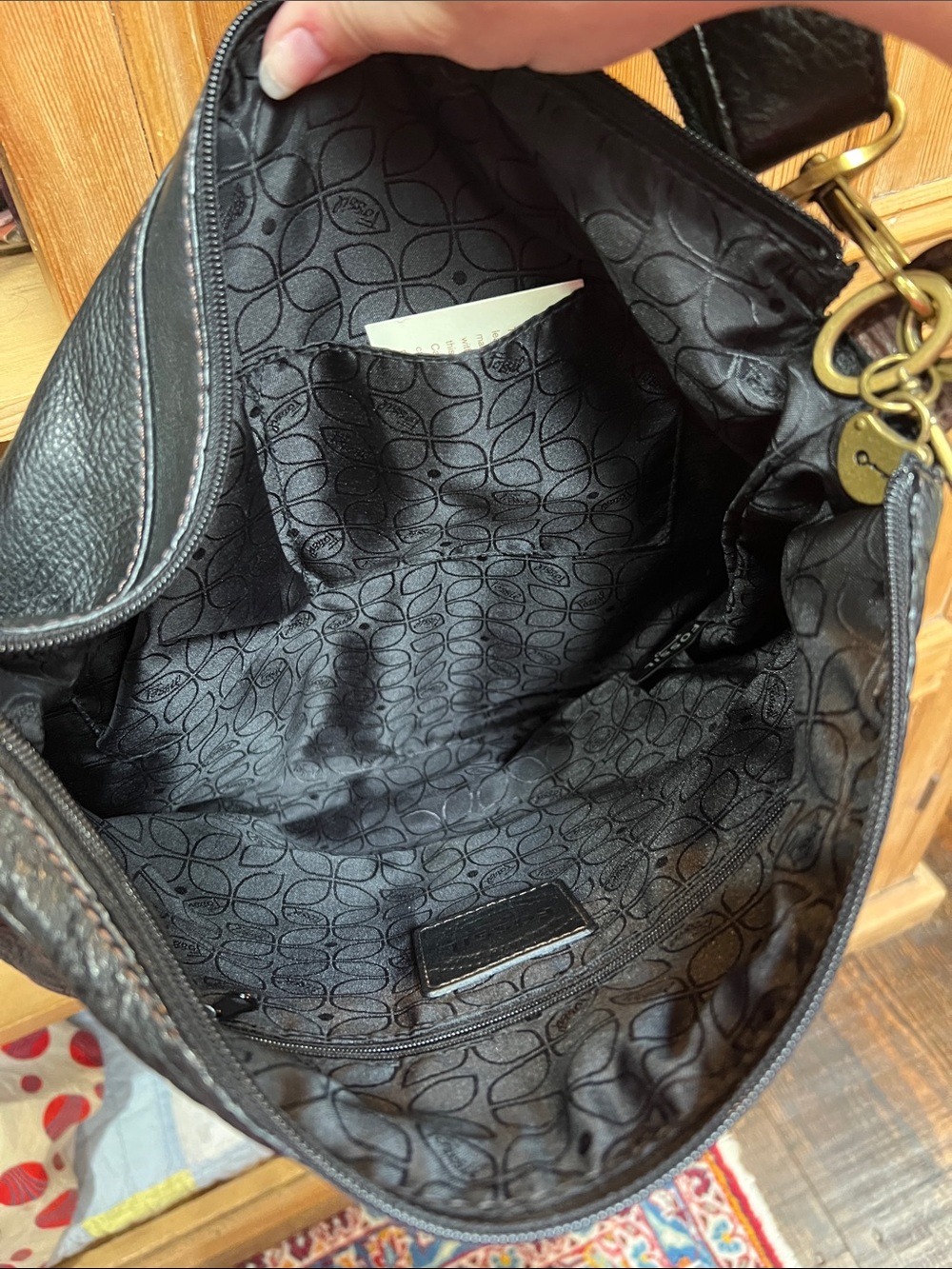 Fossil Morgan Traveler Crossbody Bag - Picture 10 of 12